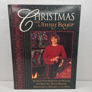 Vintage 1996 Christmas With Jinny Beyer 50 Fabulous Projects Quilts Wreaths More